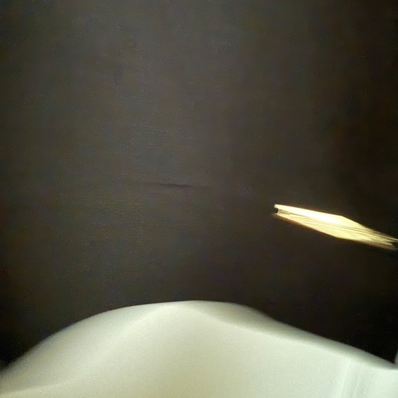 MICHAEL Michael Kors Black Crewneck with Gold Sparkle Ties - Size S - Picture 3 of 4